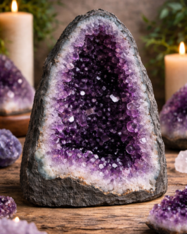 Géode Améthyste Naturelle – Pierre de Méditation et Énergie