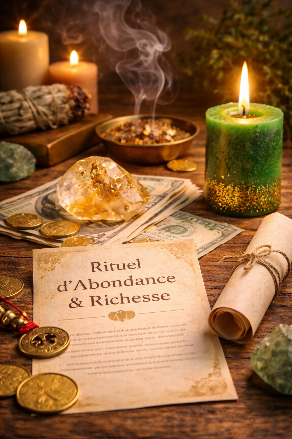 kit rituel abondance et richesse